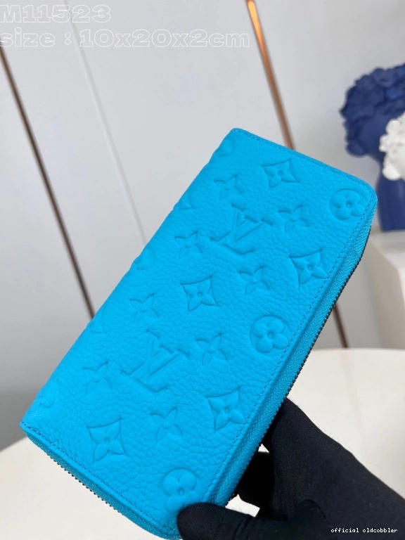 Official oldcobbler WALLET-10*20*2 VUITTON LOUIS cm ZIPPY 0729